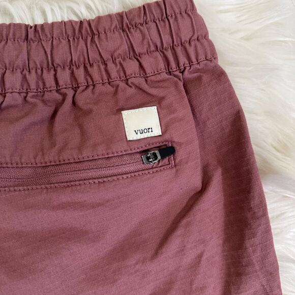 Vuori Womens Vintage Ripstop Shorts Size Small Drawstring Waist Travel Cruise - Picture 7 of 8